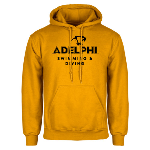  Gold Fleece Hoodie - Swimming and Diving