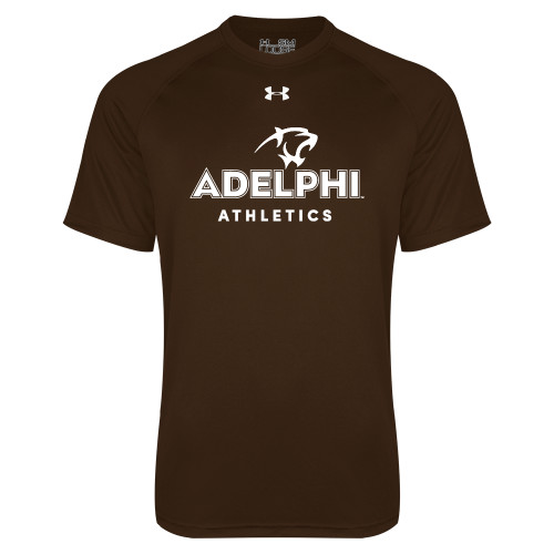  Under Armour Brown Tech Tee - Athletics