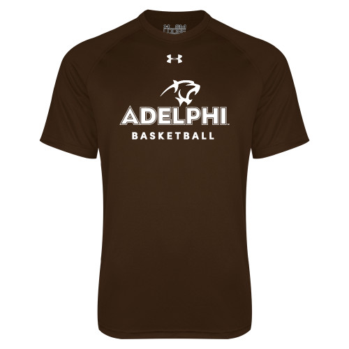  Under Armour Brown Tech Tee - Basketball