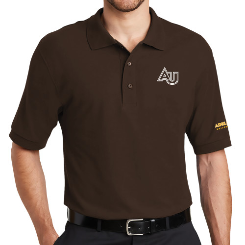  Brown Silk Touch Polo - AU