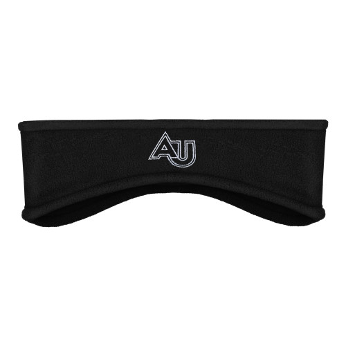  Black Stretch Fleece Headband - AU
