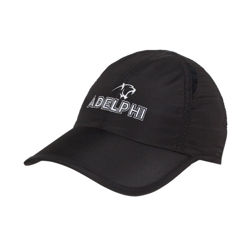  Black Performance Cap - Adelphi with Panther Head