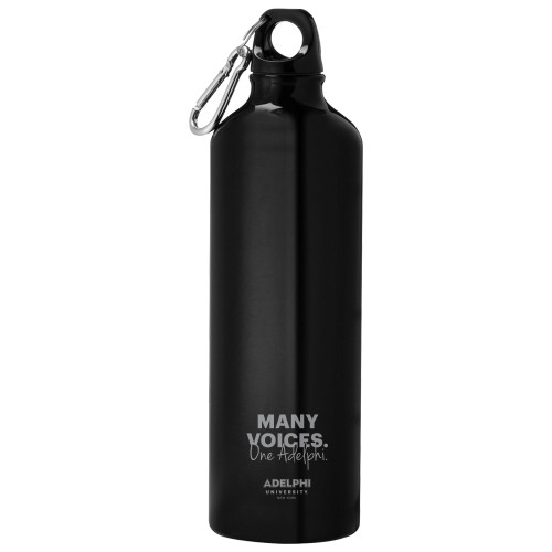  Venture Aluminum Black Bike Bottle 26oz - Many Voices One Adelphi