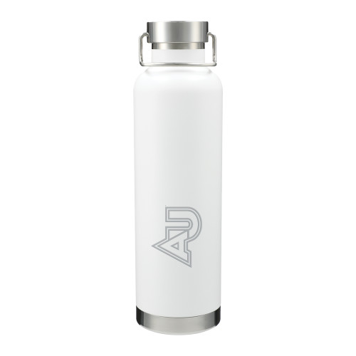  Thor Copper Vacuum Insulated White Bottle 32oz - AU Engraved