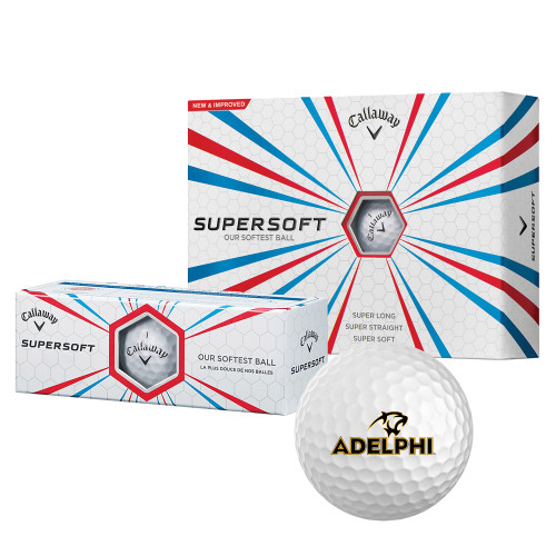  Callaway Supersoft Golf Balls 12/pkg - Adelphi with Panther Head