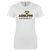 Thumbnail image for  Next Level Womens White Boyfriend Tee