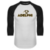 Thumbnail image for  White/Black Raglan Baseball T Shirt