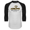 Thumbnail image for  White/Black Raglan Baseball T Shirt