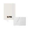 Thumbnail image for 5x7 White Hard Cover Journal