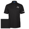 Thumbnail image for  Black Performance Fine Jacquard Polo
