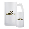 Thumbnail image for  Full Color Decorative Frosted Glass Mug 16oz