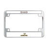 Thumbnail image for  Metal Motorcycle License Plate Frame in Chrome