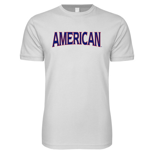  Next Level White SoftStyle T Shirt - Wordmark
