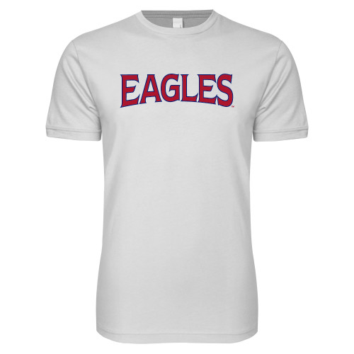  Next Level White SoftStyle T Shirt - Wordmark 2