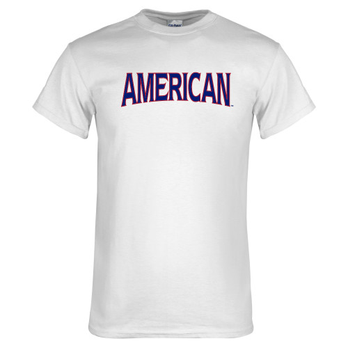  White T Shirt - Wordmark