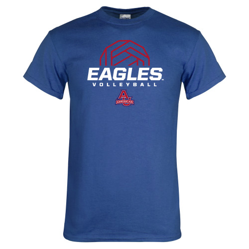  Royal T Shirt - Volleyball