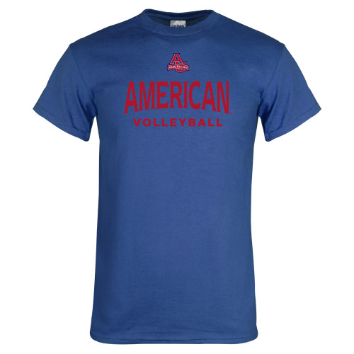  Royal T Shirt - Volleyball