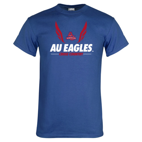  Royal T Shirt - Cross Country