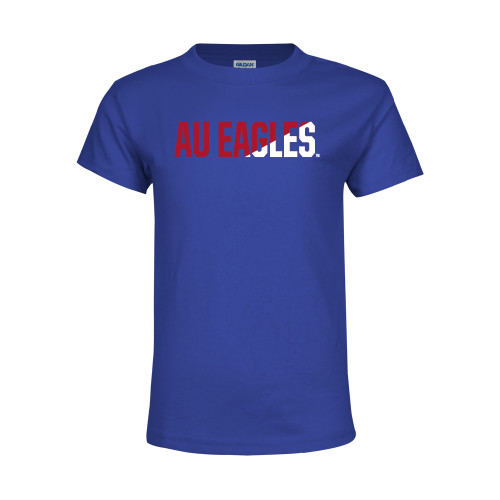  Youth Royal T Shirt - AU Eagles