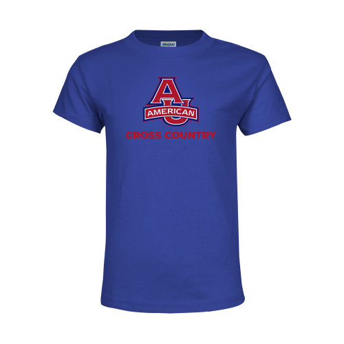  Youth Royal T Shirt - Cross Country