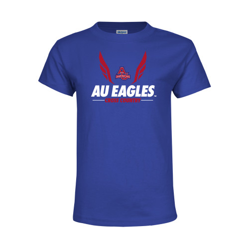  Youth Royal T Shirt - Cross Country