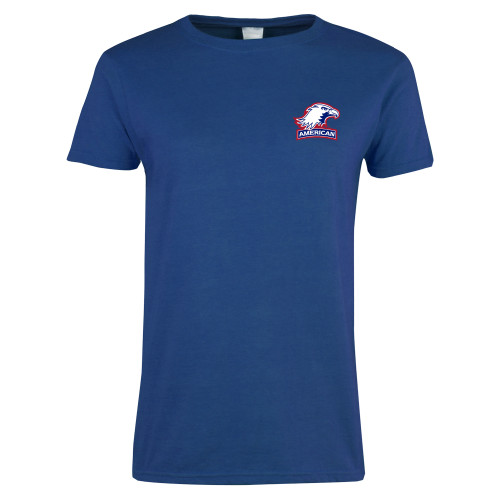  Womens Royal Short Sleeve Tee - Primary Mark 2