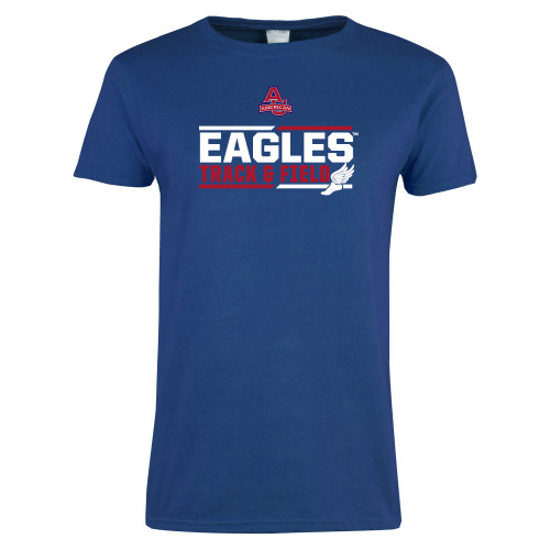  Womens Royal Short Sleeve Tee - Track and Field