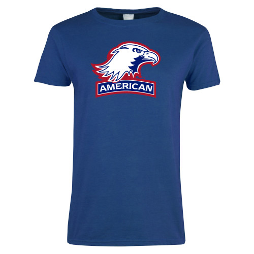  Womens Royal Short Sleeve Tee - Primary Mark 2