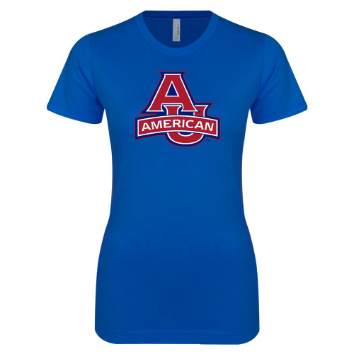  Next Level Womens Royal Boyfriend Tee - Primary Mark