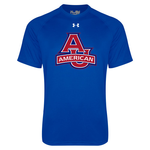  Under Armour Royal Tech Tee - Primary Mark