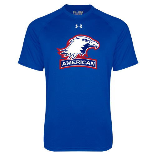  Under Armour Royal Tech Tee - Primary Mark 2