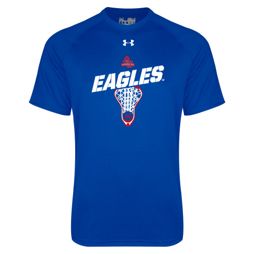  Under Armour Royal Tech Tee - Lacrosse