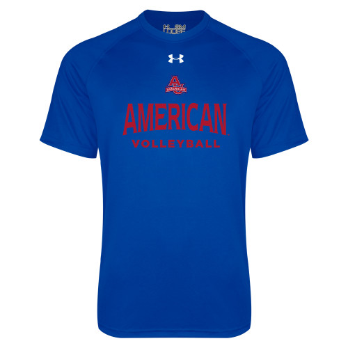  Under Armour Royal Tech Tee - Volleyball
