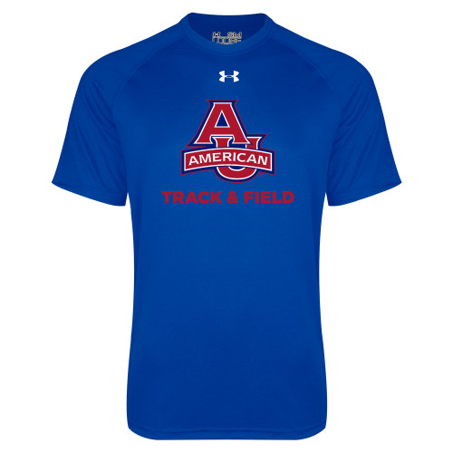  Under Armour Royal Tech Tee - Track and Field