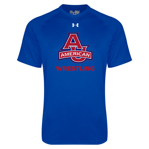  Under Armour Royal Tech Tee - Wrestling