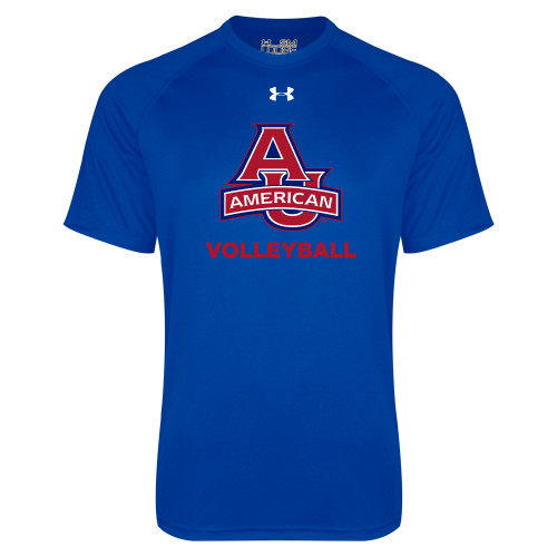  Under Armour Royal Tech Tee - Volleyball