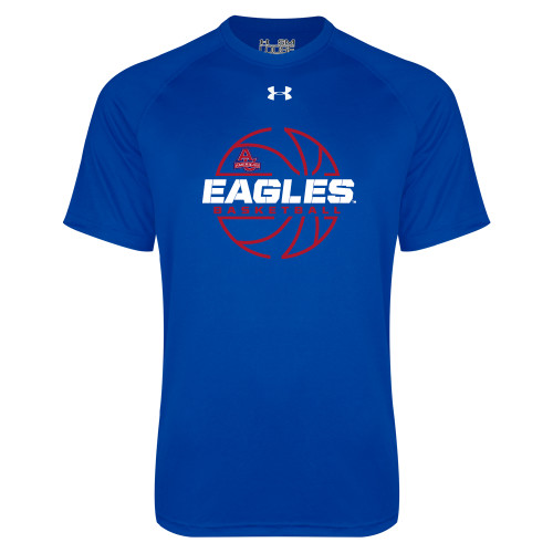  Under Armour Royal Tech Tee - Basketball