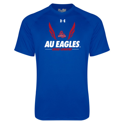  Under Armour Royal Tech Tee - Cross Country
