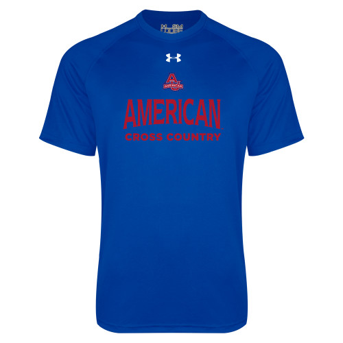  Under Armour Royal Tech Tee - Cross Country