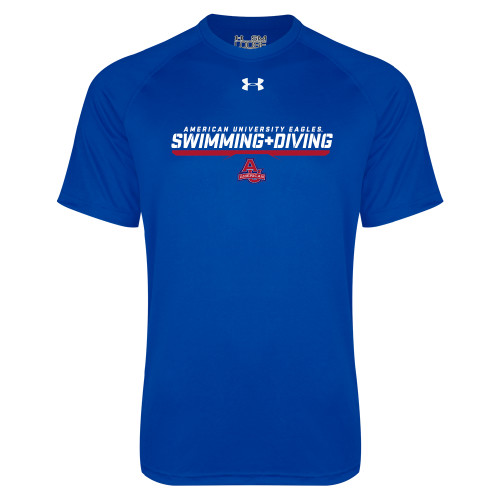  Under Armour Royal Tech Tee - Swimming and Diving