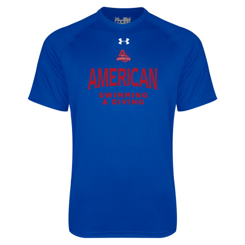  Under Armour Royal Tech Tee - Swimming and Diving