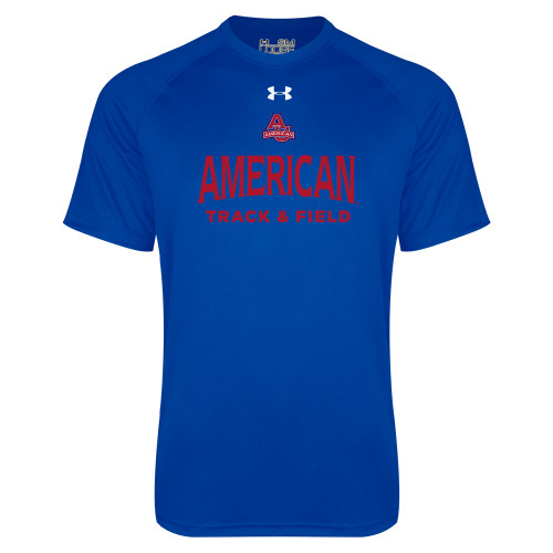  Under Armour Royal Tech Tee - Track and Field