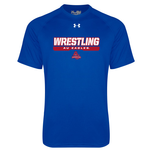  Under Armour Royal Tech Tee - Wrestling