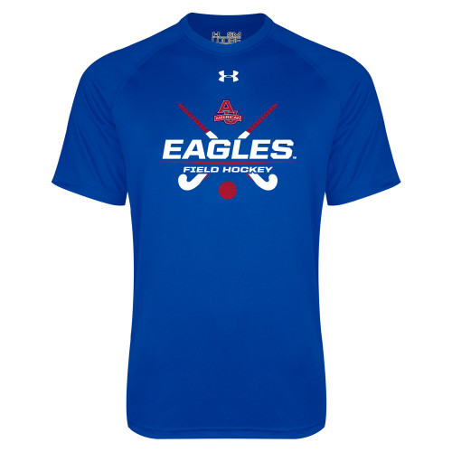  Under Armour Royal Tech Tee - Field Hockey