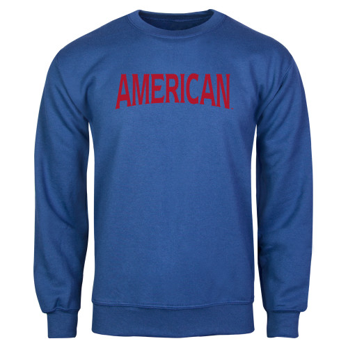  Royal Fleece Crew - Wordmark
