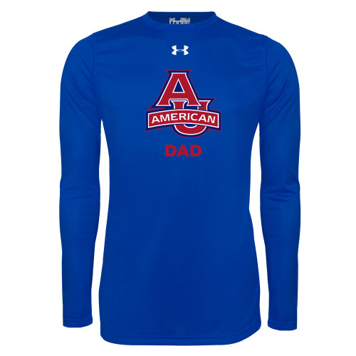  Under Armour Royal Long Sleeve Tech Tee - Dad