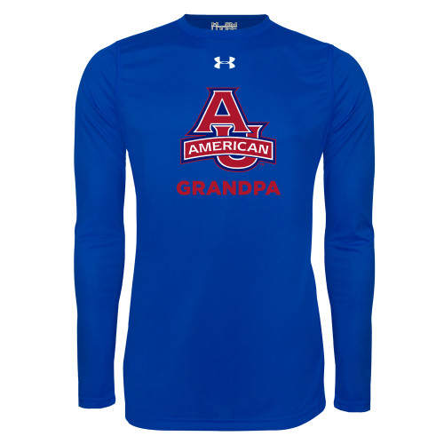  Under Armour Royal Long Sleeve Tech Tee - Grandpa