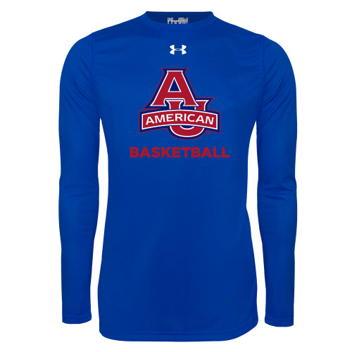  Under Armour Royal Long Sleeve Tech Tee - Basketball