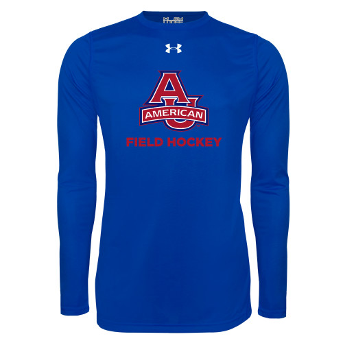  Under Armour Royal Long Sleeve Tech Tee - Field Hockey
