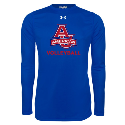  Under Armour Royal Long Sleeve Tech Tee - Volleyball